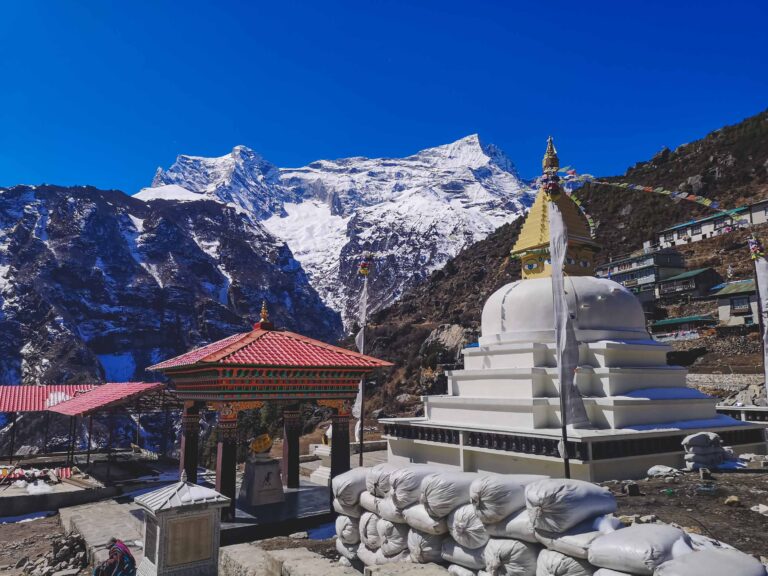 everest base camp trekking uitzicht