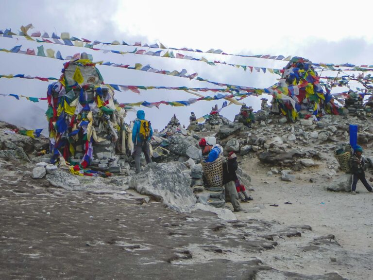 everest base camp trekking vlaggetjes
