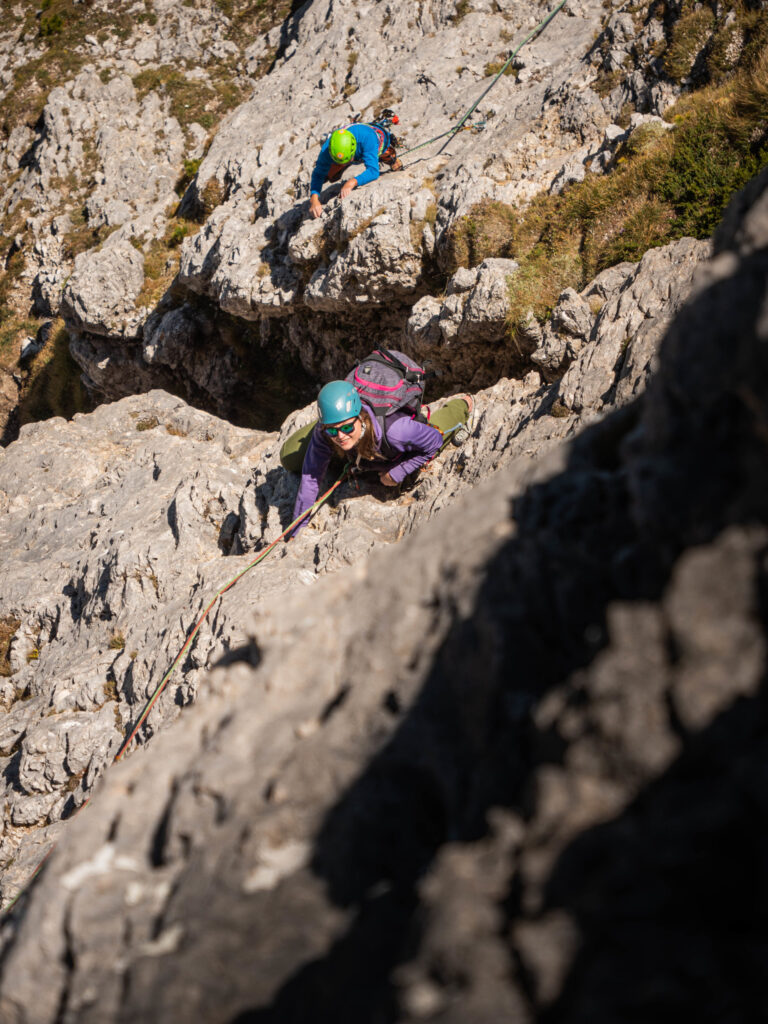 Rotsklimmen Dolomieten