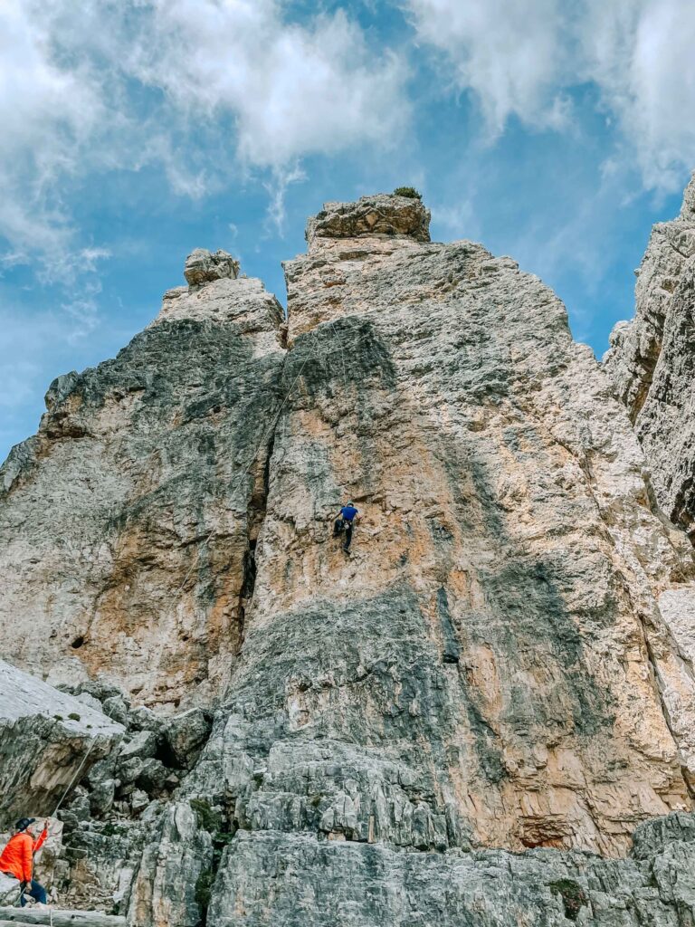 Klimmen Dolomieten Cinque Torri-15