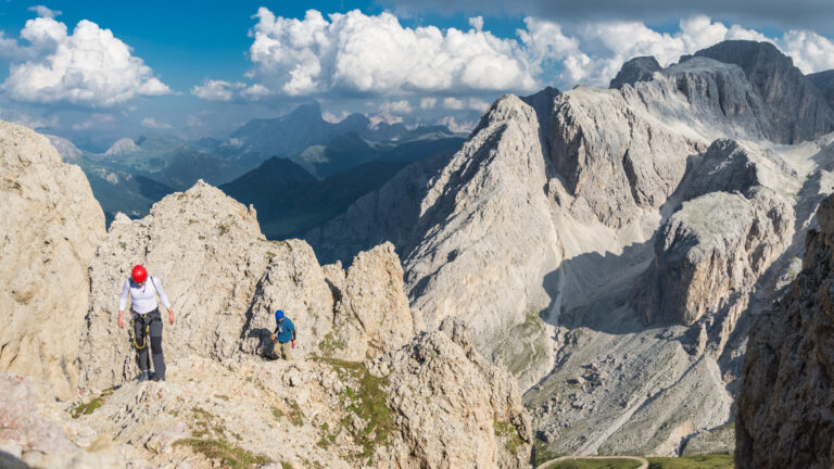 Via Ferrata Maximilium Terrarossa - Dolomieten
