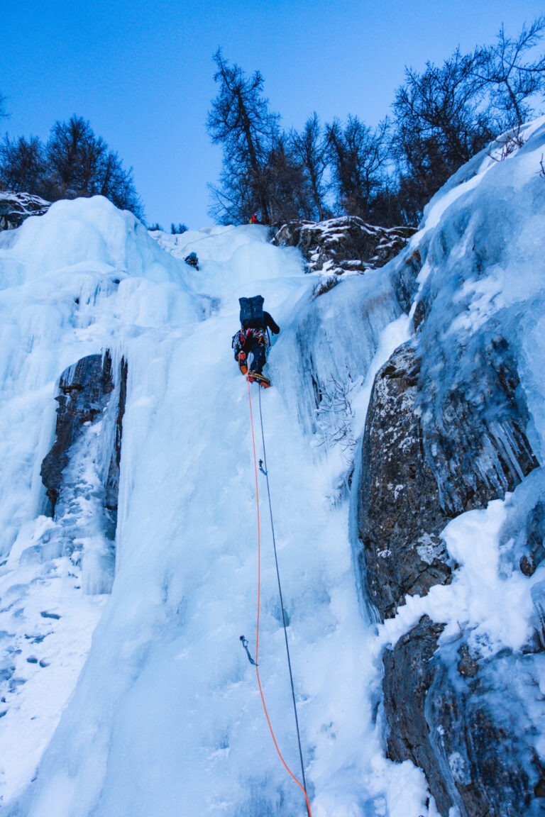 IJsklimmen en winter alpinisme La Grave