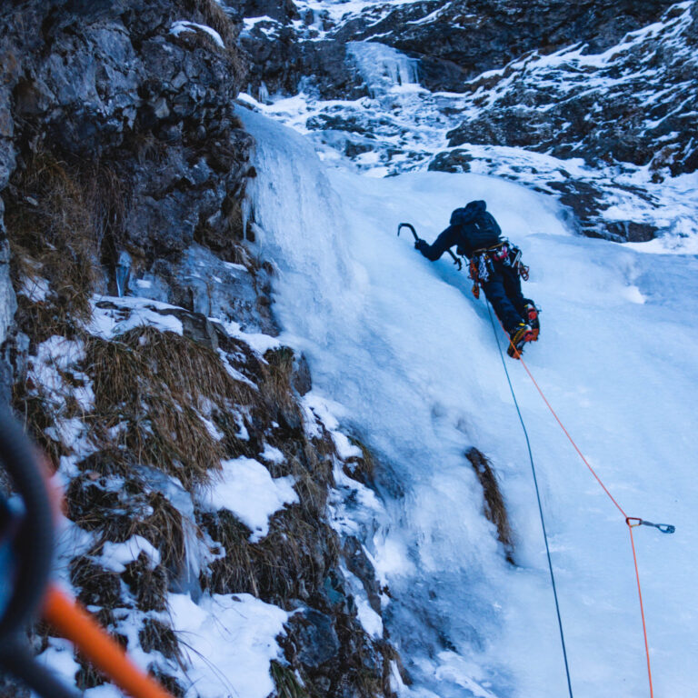 IJsklimmen en winter alpinisme La Grave