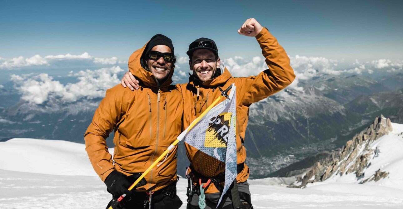 MET 3 OP REIS NAAR DE MONT BLANC