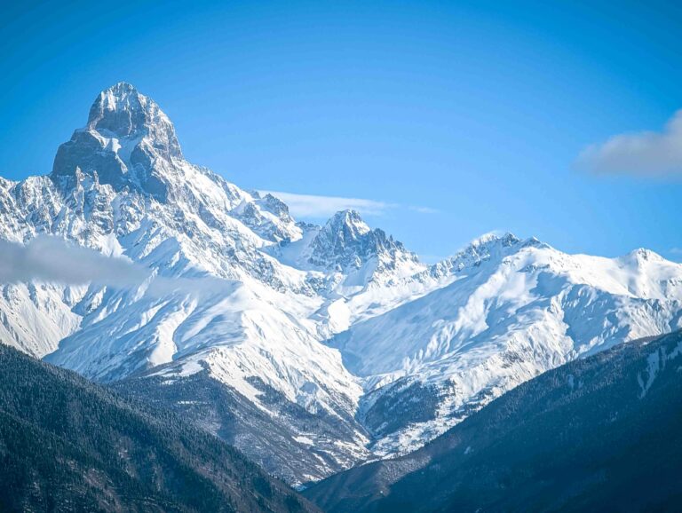 Toerskien en freeriden Georgie Ushba, Matterhorn van de Kaukasus